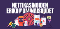 Nettikasinoiden erikoisominaisuudet käsittelyssä