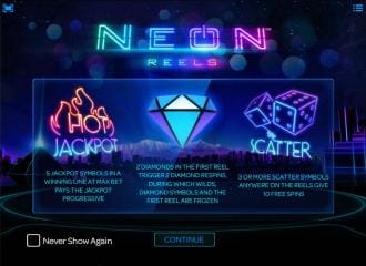 Neon reels