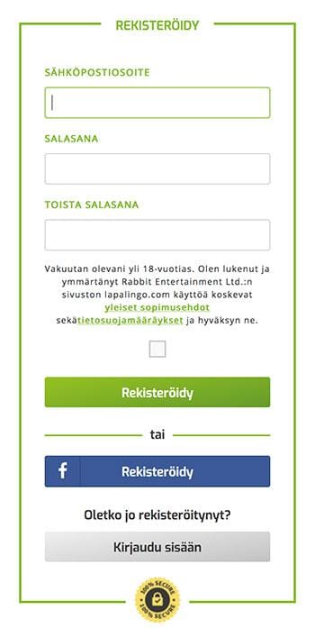 lapalingo.com rekisteröidy