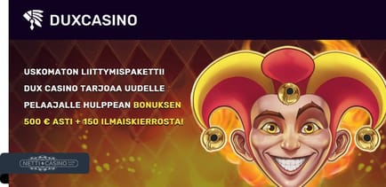 Jokerihahmo ja tekstiä