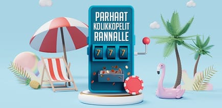 Kolikkopeli ja ranta